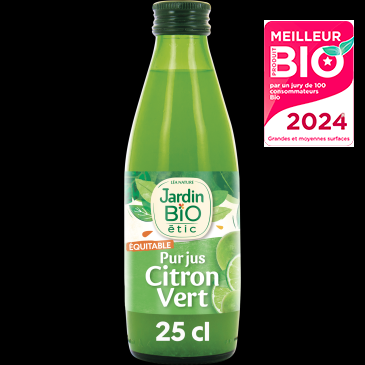 Pur jus de citron bio 25 cl - Pur jus de citron